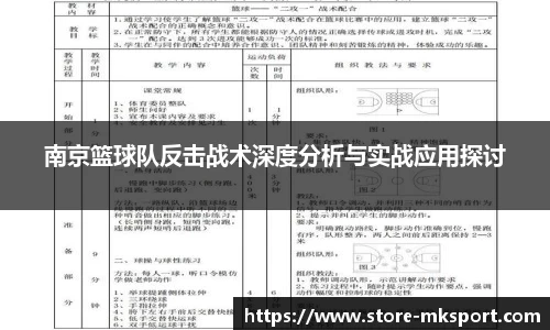南京篮球队反击战术深度分析与实战应用探讨